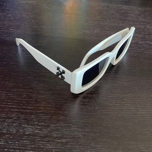 White offwhite sunglasses